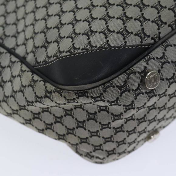 CELINE Macadam Canvas Hand Bag Gray Auth 71545 - Picture 16 of 16